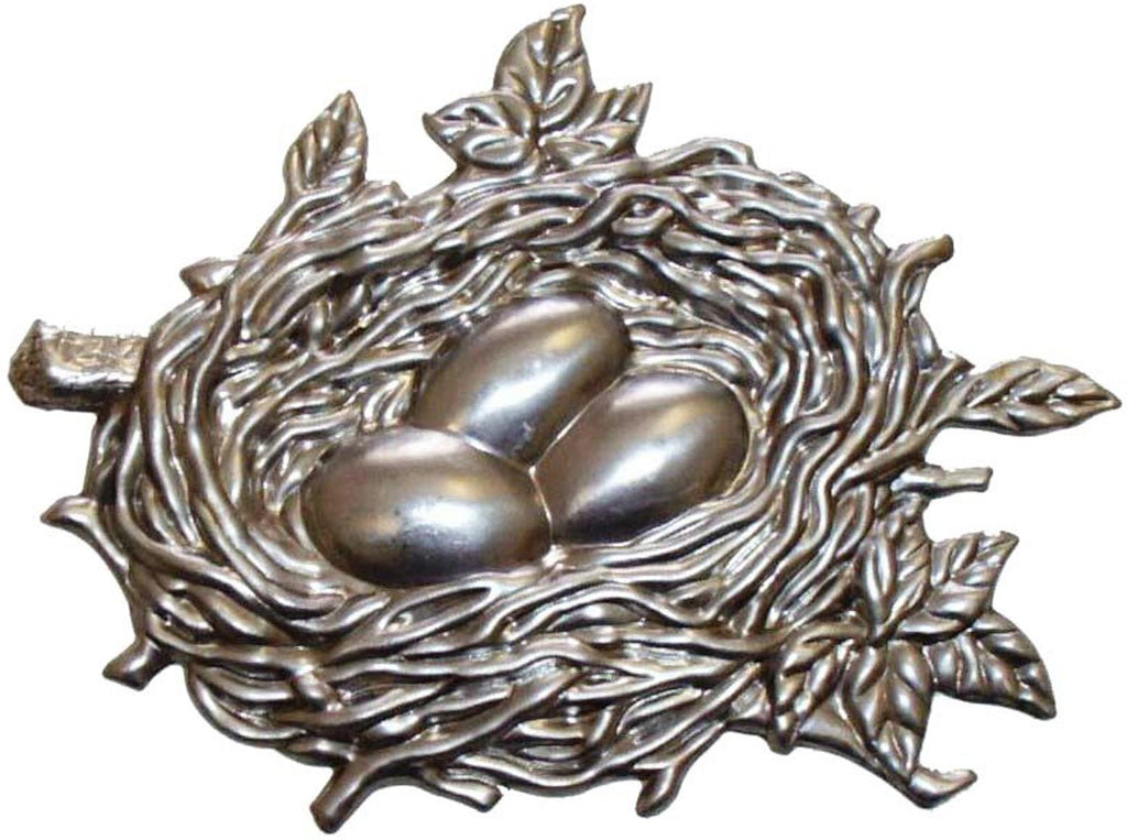 Metal Stamping Pressed Stamped Steel Birdnest .020" Thickness B26 approx. size 4 9/16"w x 3 1/2"h.