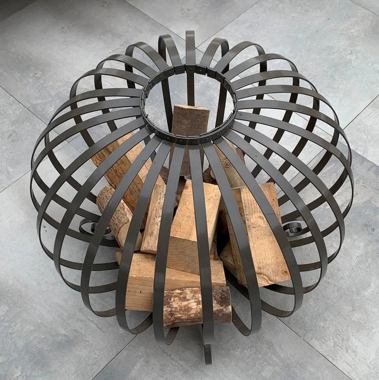 Free Instructions - How to Make BALLOON FIRE PIT Project