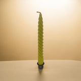 C27 candle holder with tall taper candle