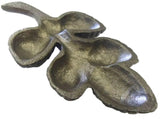 Grey Cast Iron Five Berries Seed Pod Gray