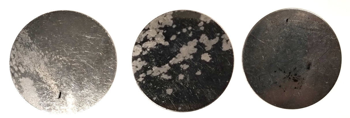 Metal Stamping Pressed Stamped Steel Blank Plain 25 gauge Round Flat Disc 2" Diameter DP2.0020