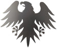 Metal Steel Silhouette Classic German Eagle Bird .072" Thickness MC1471 (slightly thicker than a penny)  approx. size 8"w x 6 3/4"h.