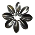 Metal Stamping Pressed Stamped Steel Flower Small 8 Petal .020" Thickness F15  approx. size 1" diameter