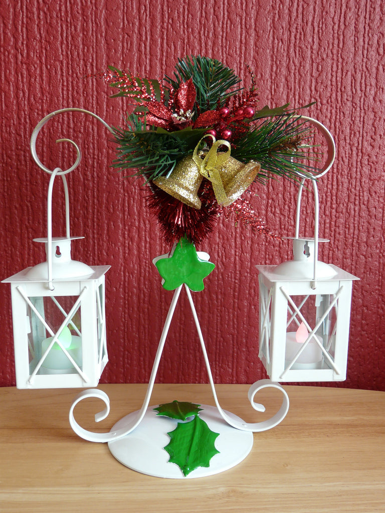 Free Instructions - How to Make HOLLY and IVY HANGING STAND Project