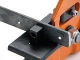 Holes being punched in the Metalcraft Master Twister