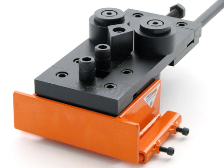 Closeup of Metalcraft Master RBR (Riveting, Bending, Rolling Tool)