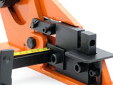 Closeup of Measuring Device on the Metalcraft Master Punch/Shear tool