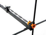 Metalcraft Master Twister shown with hot rolled mild steel strip twisted in twister