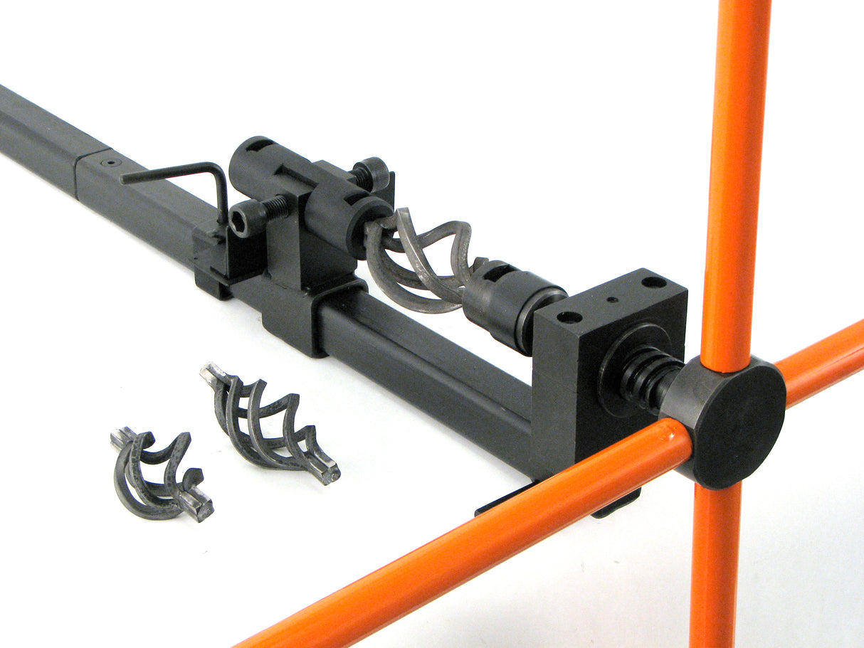 Basket formed on the Metalcraft XL Pro Twister.  Baskets made on this twister are more robust than the baskets made on the Master Twister