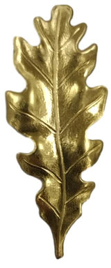 Solid Brass Stamping Pressed Stamped Leaf Oak .020" Thickness L108