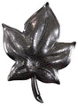 Metal Stamping Pressed Stamped Steel Sycamore Leaf .020" Thickness L122  approx. size 1 3/8"w x 1 7/8"h.