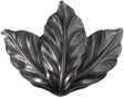 Metal Stamping Pressed Stamped Steel Three Leaves Leaf .020" Thickness L282  approx. size 1 1/4"w x 1"h.  This is smaller version of L199