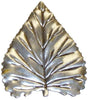 Metal Stamping Pressed Stamped Steel Leaf Aspen Embossed .020" Thickness L21  approx. size 2 1/4"w x 2 5/8"h.