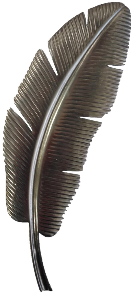 Metal Stamping Pressed Stamped Steel Banana Leaf .020" Thickness L275 approx. size 2 3/8"w x 7 3/4