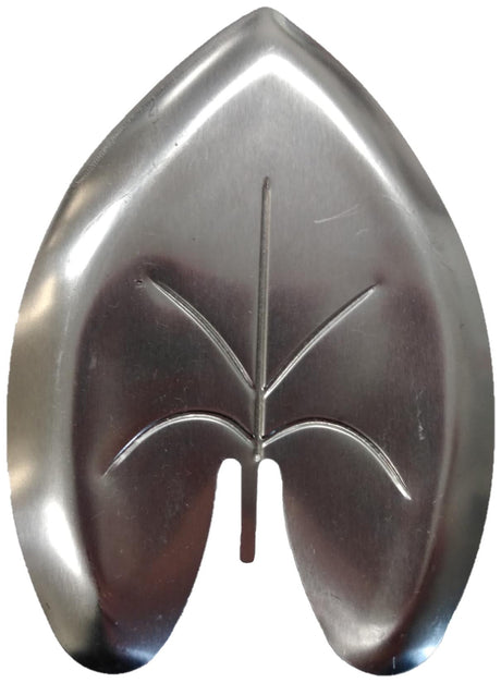 Metal Stamping Pressed Stamped Steel Water Lily Lilies .020" Thickness L296 approx. size 3 9/16"w x 5"h.