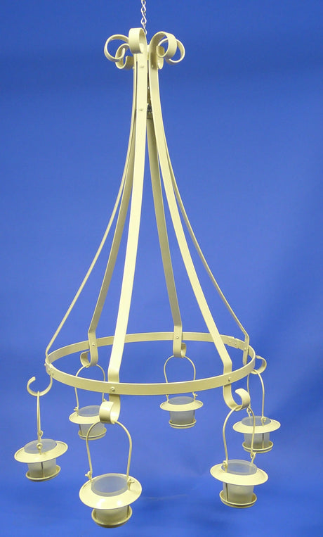 Free Instructions - How to Make LANTERN CHANDELIER Project