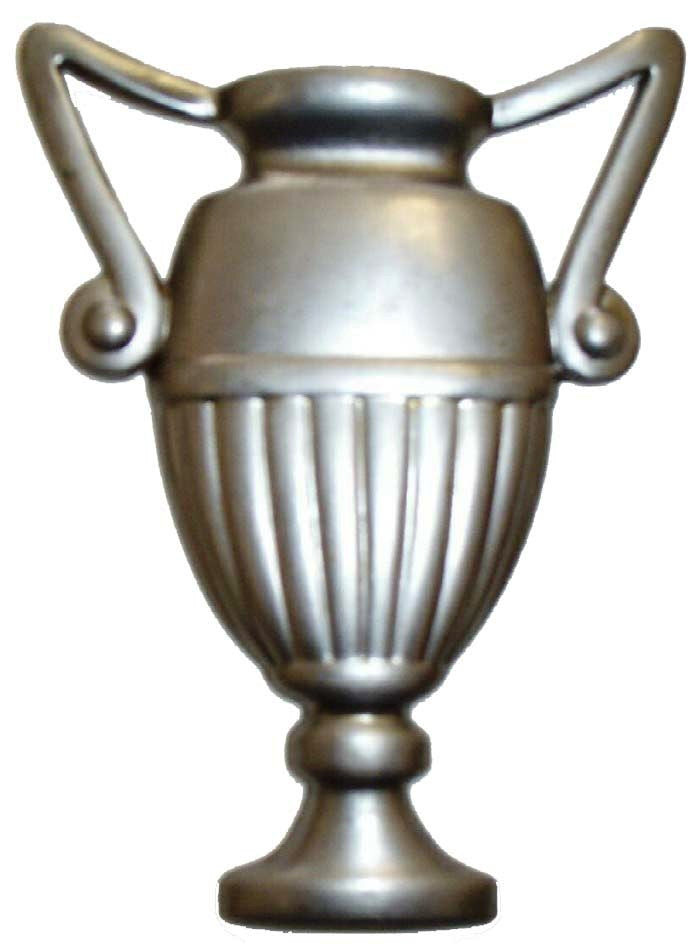 Metal Stamping Pressed Stamped Steel Trophy Awards Trophies .020" Thickness M3  approx. size 2 7/8"w x 3 3/4"h.