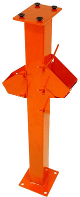 Metalcraft XL5+ Option 1: Pedestal Kit with 2 hook on Storage Bins for use with the Metalcraft XL5+ Power Bender.  Comes with 4 bolts to mount XL5+ to pedestal