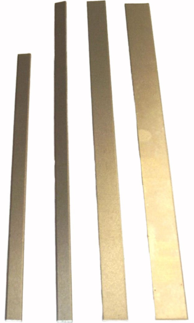 1 piece each size of Kosy Creations Metal Steel Strip.  This page is referring to the shortest one on the left 1/4"w x 5 1/2" long MS5