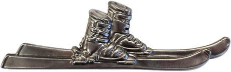 Metal Stamping Pressed Stamped Steel Skis Boots Bindings .020" Thickness SP13  approx. size 6 3/4"w x 2 1/4"h.