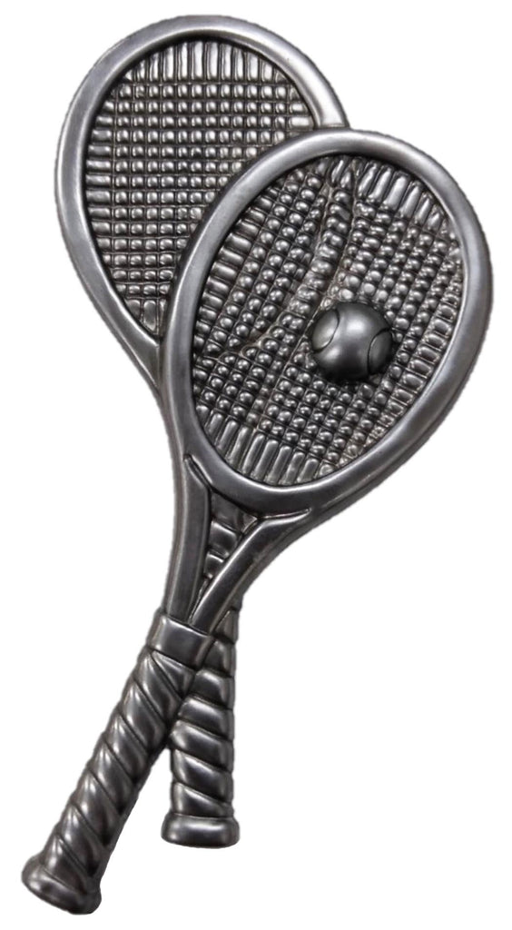Metal Stamping Pressed Stamped Steel Tennis Rackets .020" Thickness SP19  approx. size 2 1/2"w x 4 3/16"h.
