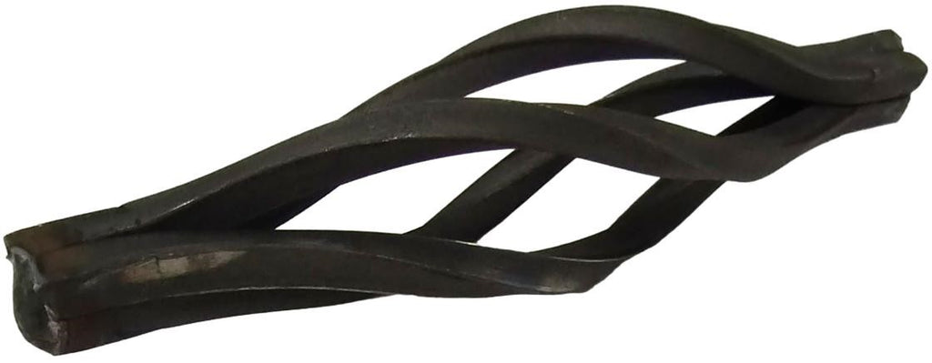 Pre-Made Slender Basket Onion Cage Twisted Metal.&nbsp; Approx. 6 3/4" long x 1 1/2" wide x 1 1/2" high.&nbsp; 4 pieces of 1/4" solid square bars welded together, then twisted one direction, then twisted in opposite direction to form slender basket. Pic2