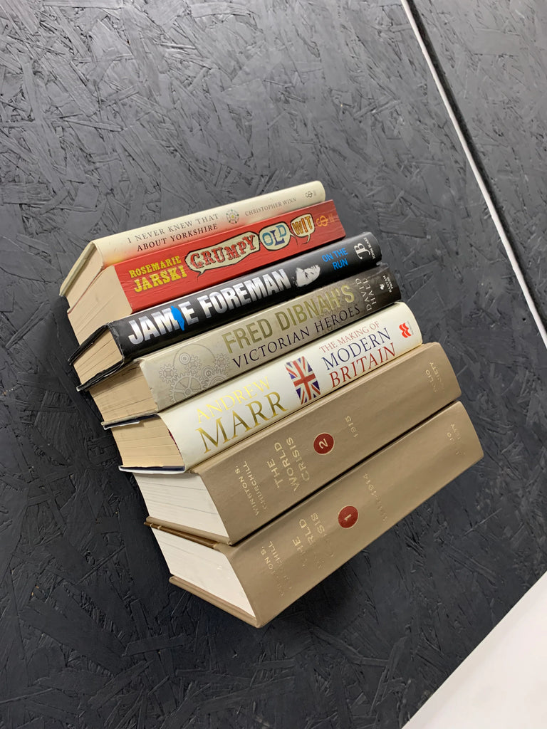 Free Instructions - How to Make FLOATING BOOKSHELF Project