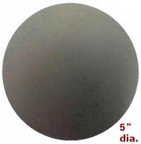 Metal Stamping Pressed Stamped Steel Blank Plain 18 gauge Round Flat Disc 5" Diameter DP5