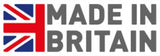 British flag with words Made in Britain