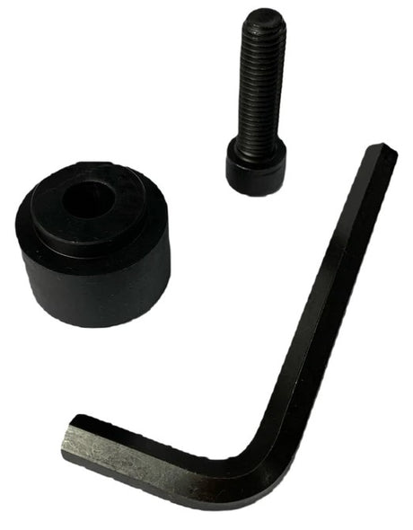 Components making up option 3 Edge Bending Kit on the Metalcraft XL5+ Power Bender Tool, one can produce impressive results when bending flat metal steel strip on edge