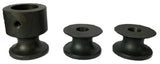 Here is 1 set of rollers for Option 4: Tube/Rod Rolling Kit.  This kit is used on the Metalcraft XL5+ Power Bender