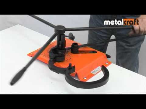 Video showing Metalcraft Scroll Bender MK3/3 Former