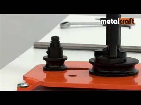 Video showing tubing components being used on the Metalcraft Scroll Bender MK2/3 Former