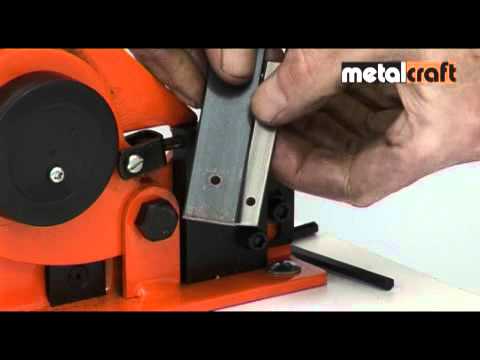 Video showing the Metalcraft Practical Punch Shear Tool in action