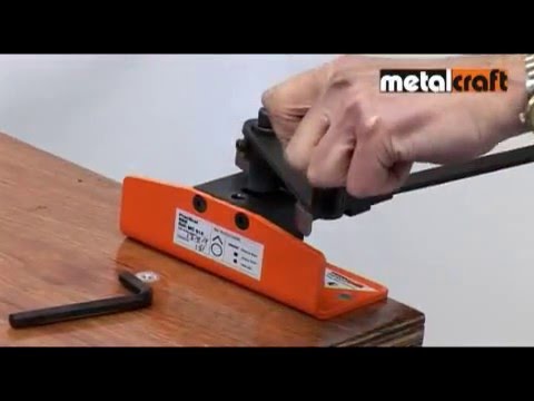 Video showing how to make a wall sconce using the Metalcraft Practical Riveting Bending Rolling Tool